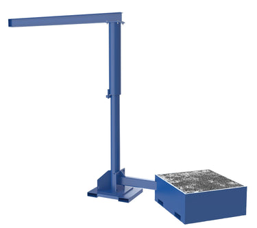 PORT OFFSET JIB W/CONCRETE BASE 8FT 500